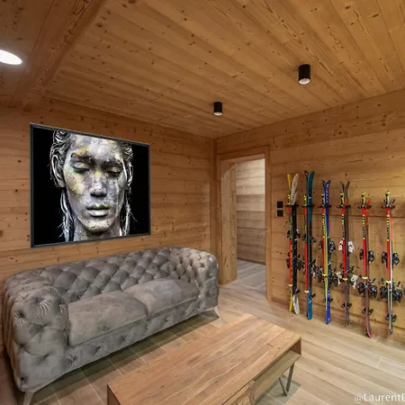 Chalet Mitoyen Neuf 10 Pers Face Au Linga شاتيل